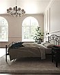 Кровать металлическая Глэдис 180/Черный