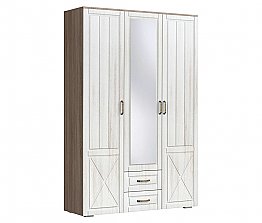 Шкаф 3-х дверный с зеркалом (540) Афина