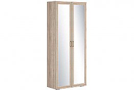 Шкаф 2х дверный с зеркалом (440) Бруно