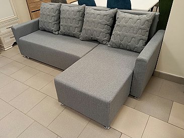 Угловой диван-кровать Челси Серый