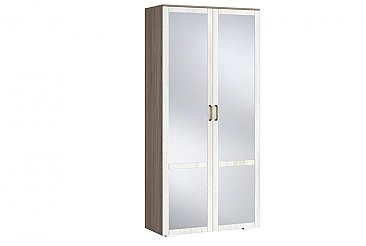 Шкаф 2х дверный с зеркалом (540) Афина