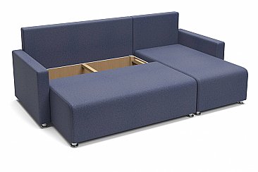 Угловой диван-кровать Челси Синий