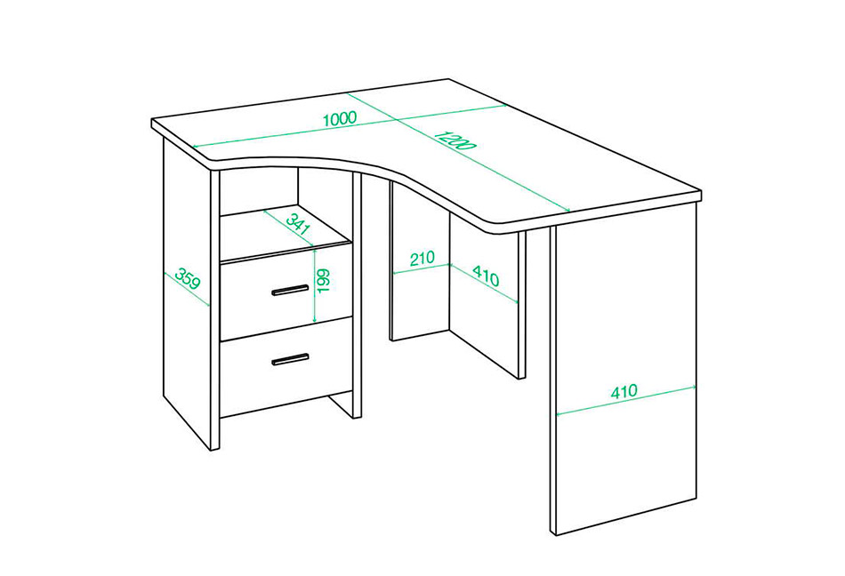 Компьютерный стол КС 30