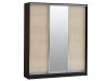 Шкаф-купе Виват 3-х дверный с 1 зеркалом