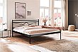 Кровать металлическая Мираж 1200/Черный