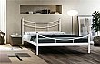 Кровать металлическая Luna 160/Белый