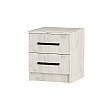Тумба прикроватная Фиеста (комплект 2 шт.) Крафт белый