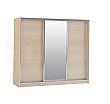 Шкаф-купе Виват 3-х дверный с 1 зеркалом 2670/600