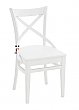 Стул жесткий Венский Соло (Тон 9 Эмаль белая)