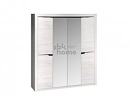 Шкаф 4-х дверный с зеркалами Гарда Prime