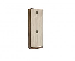 Шкаф 2-х дверный комбинированный Машенька Ясень шимо