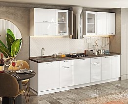 Кухня Модерн №6 Белый