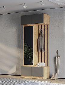 Прихожая Багира Графит