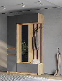 Прихожая Багира №1 Графит