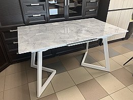 Стол обеденный со стеклом Бакс