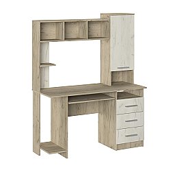 Компьютерный стол №1 Дуб серый