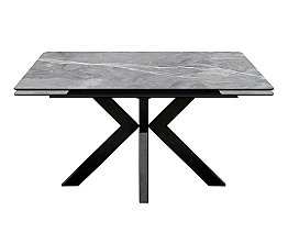 Стол раскладной Меджик 140 Керамогранит Серый