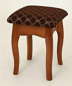 Табурет деревянный Лидер Орех/Соты