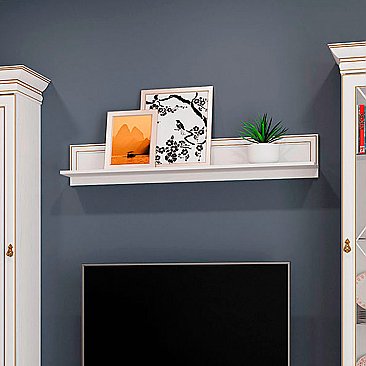 Полка навесная АТ-16 в интерьере