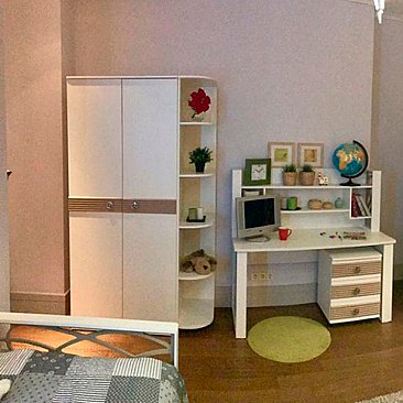 Стеллаж Саманта СМ-8 в комнате