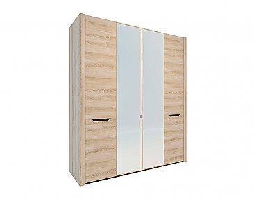Шкаф для одежды Афина А-11а Ясень Таормина/Венге 