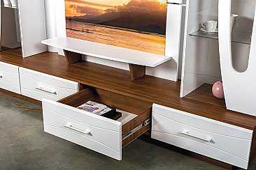 Шкаф многоцелевого назначения Вита 08.51 выдвижные ящики