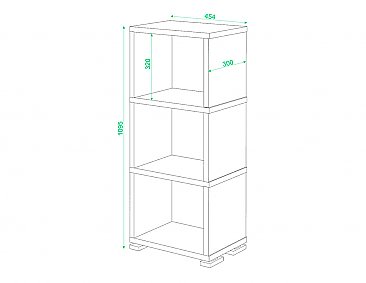 Стеллаж СБ-15-3 схема