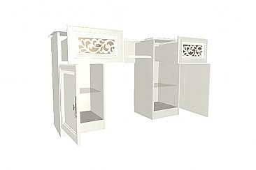 Стол туалетный Ливадия Л-16 внутри