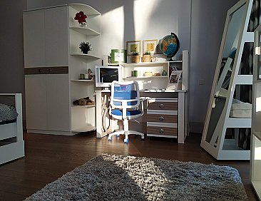 Спальня Саманта Молодежная 2 шкаф