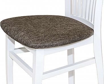 Стул из массива Удине Белый