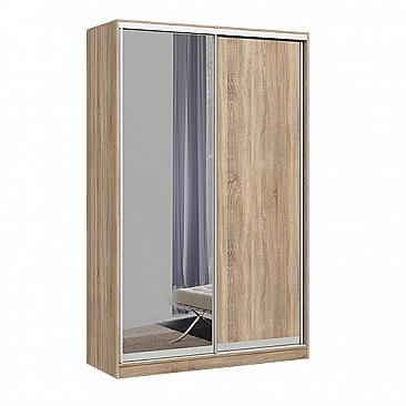 Шкаф-купе Оскар 2.5 с 1 зеркалом / 150 см