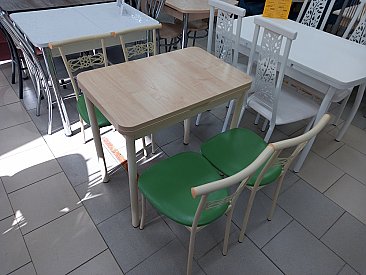 Стол Реус (ТР 260) Клен - на экспозиции в выставочном зале.