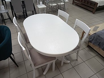 Стол деревянный Презент Белый