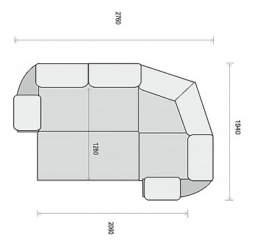 Угловой диван-кровать Престиж