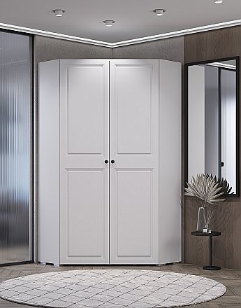 Шкаф угловой Софт ШКУ-01 Белый