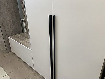 Шкаф 2-х створчатый с ящиками Урбан Кашемир - ручки