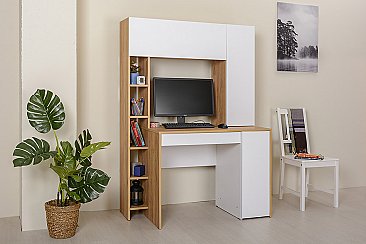 Компьютерный стол Комфорт 12.71 в интерьере