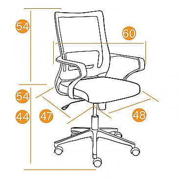 Кресло компьютерное MESH-4