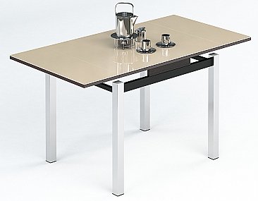 Стол стеклянный раскладной Марсель-1