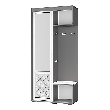 Прихожая купе Варда Графит