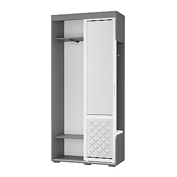 Прихожая купе Варда Графит