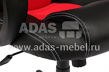 Кресло компьютерное Racer GT - цвет Черно-красный