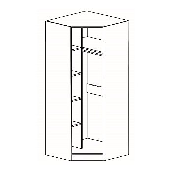 Шкаф угловой Атлант - наполнение