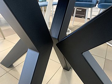 Стол раскладной Меджик 140 с фотопечатью Оникс