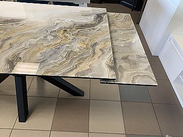 Стол раскладной Меджик 140 с фотопечатью Оникс