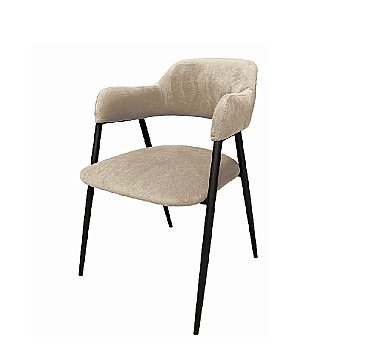 Стул мягкий Берлин с подлокотниками