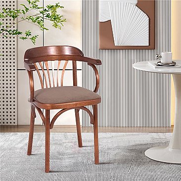 Стул Венский мягкий Коричневый средний тон (RS 08)