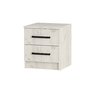 Тумба прикроватная Фиеста (комплект 2 шт.) Крафт белый