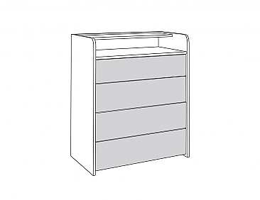 Комод Веста 13.103 схема