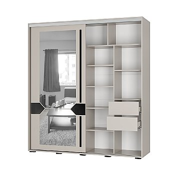 Шкаф-купе Крафт-9 Кашемир